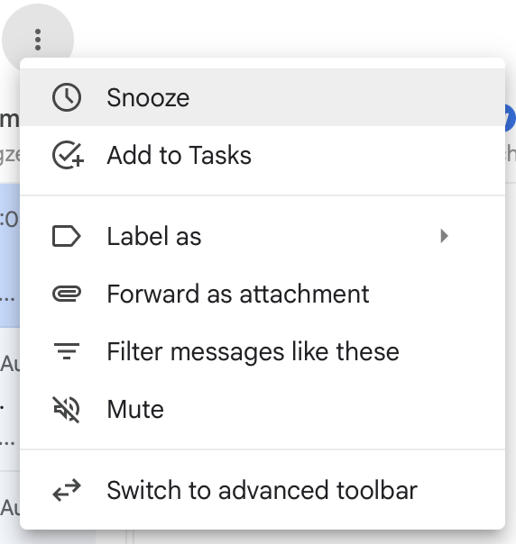 Gmail Multi-Select Filter